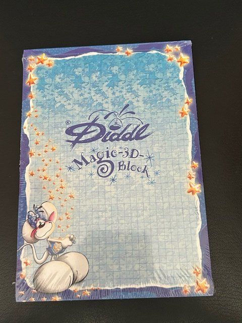 Blocchi: Diddl Magic-3-D-Block A5, Nummer 307,  NEU, OVP – Nuovo e nell'imballaggio originale da Kloten venduto da Monkell