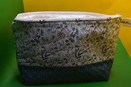 Grösse M Necessaire/Kulturbeutel/Tasche Eukalyptus Motiv