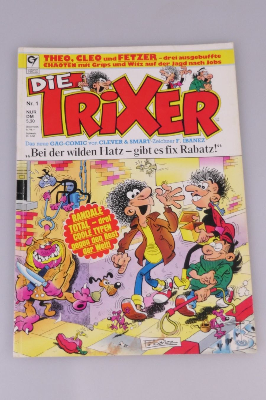 Comics: Die Trixer Comic Nr. 1, 3, 5 und 9 – Gebraucht aus Volketswil von brockipfannenstil 1