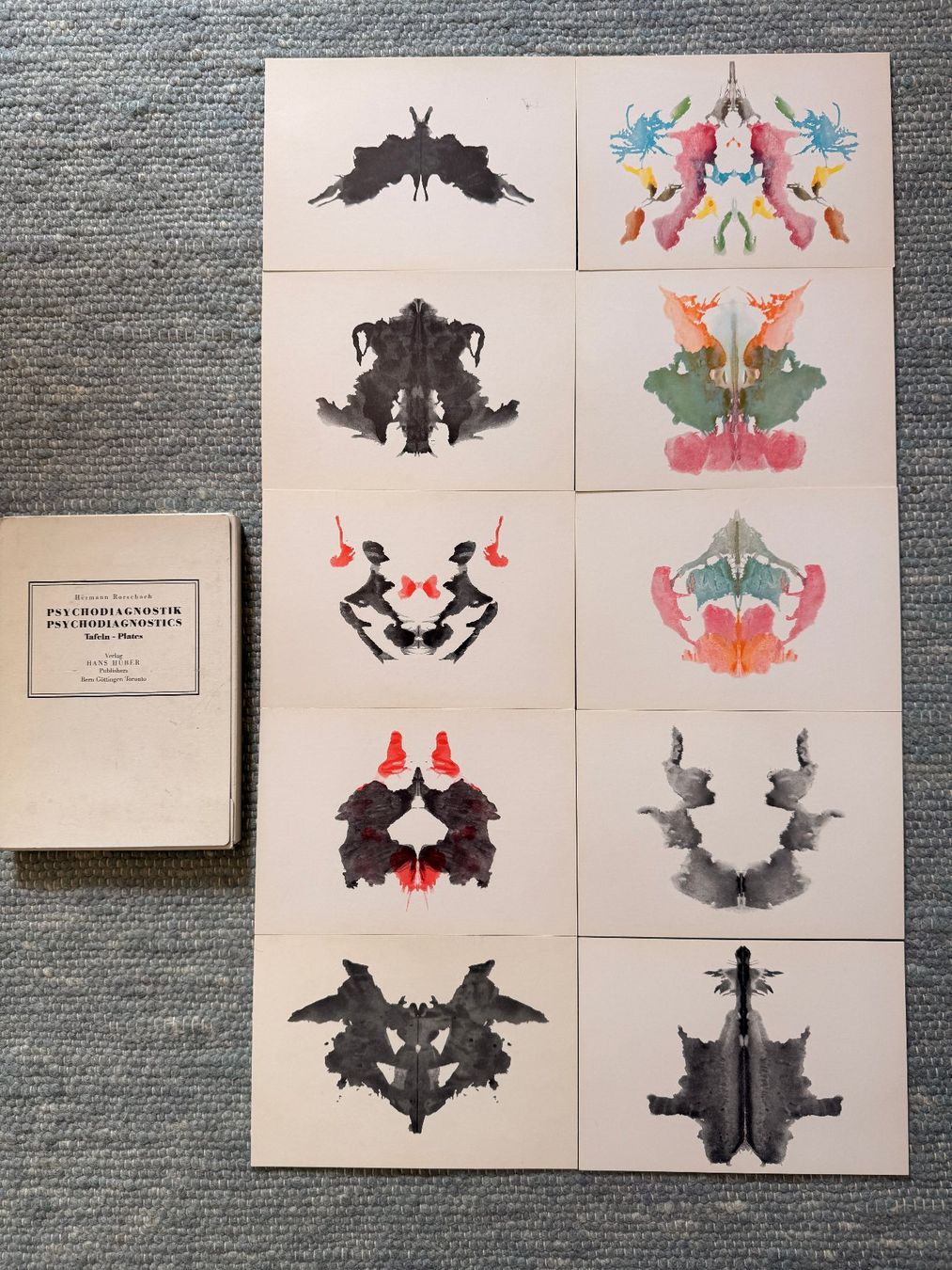 Libri: Rorschach Test Tafeln – Usato da Horgen venduto da Trimax 1