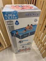 Neuer Bestway Steel Pro Pool 4.00x2.11m - Sommeroase gesucht