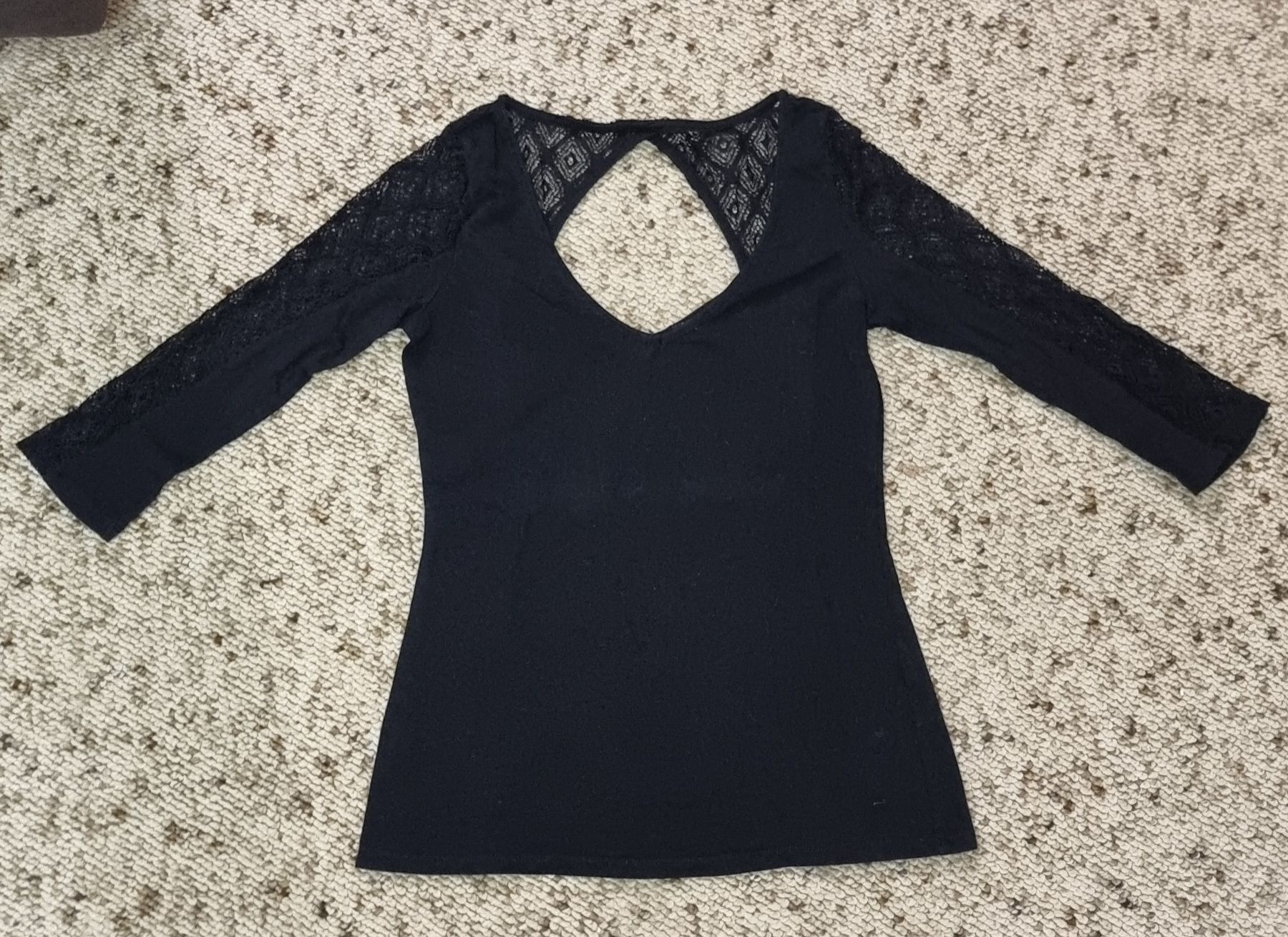 T-shirt: Shirt 3/4 arm mit Spitze – Usato da Ettingen venduto da ssc_dsr2