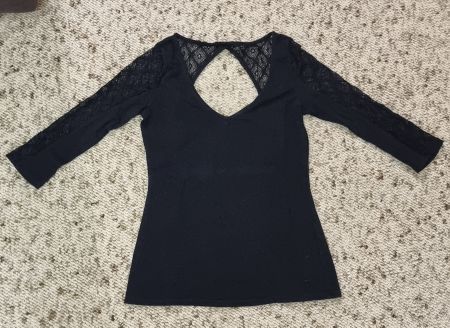 Shirt 3/4 arm mit Spitze
