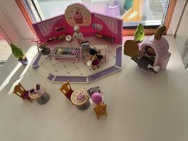 Playmobil Café/Konditorei  mit Figuren & viel Zubehör