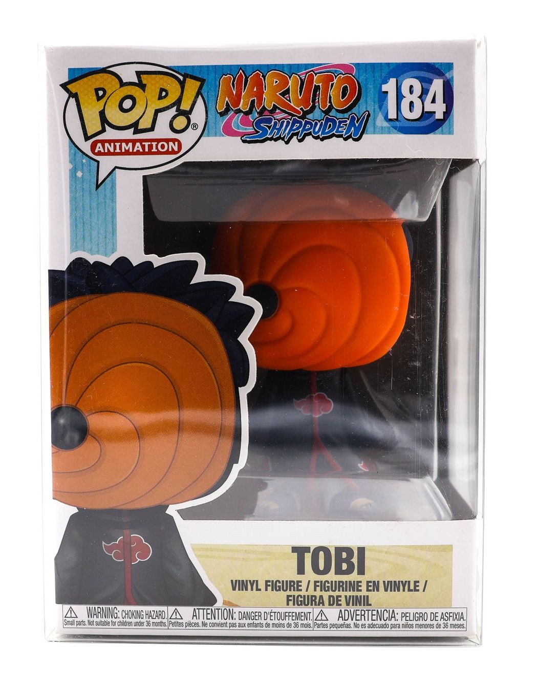 Funko Figuren: Tobi #184 Funko POP Naruto - NEW – Neu und originalverpackt aus Paudex von dindeboy