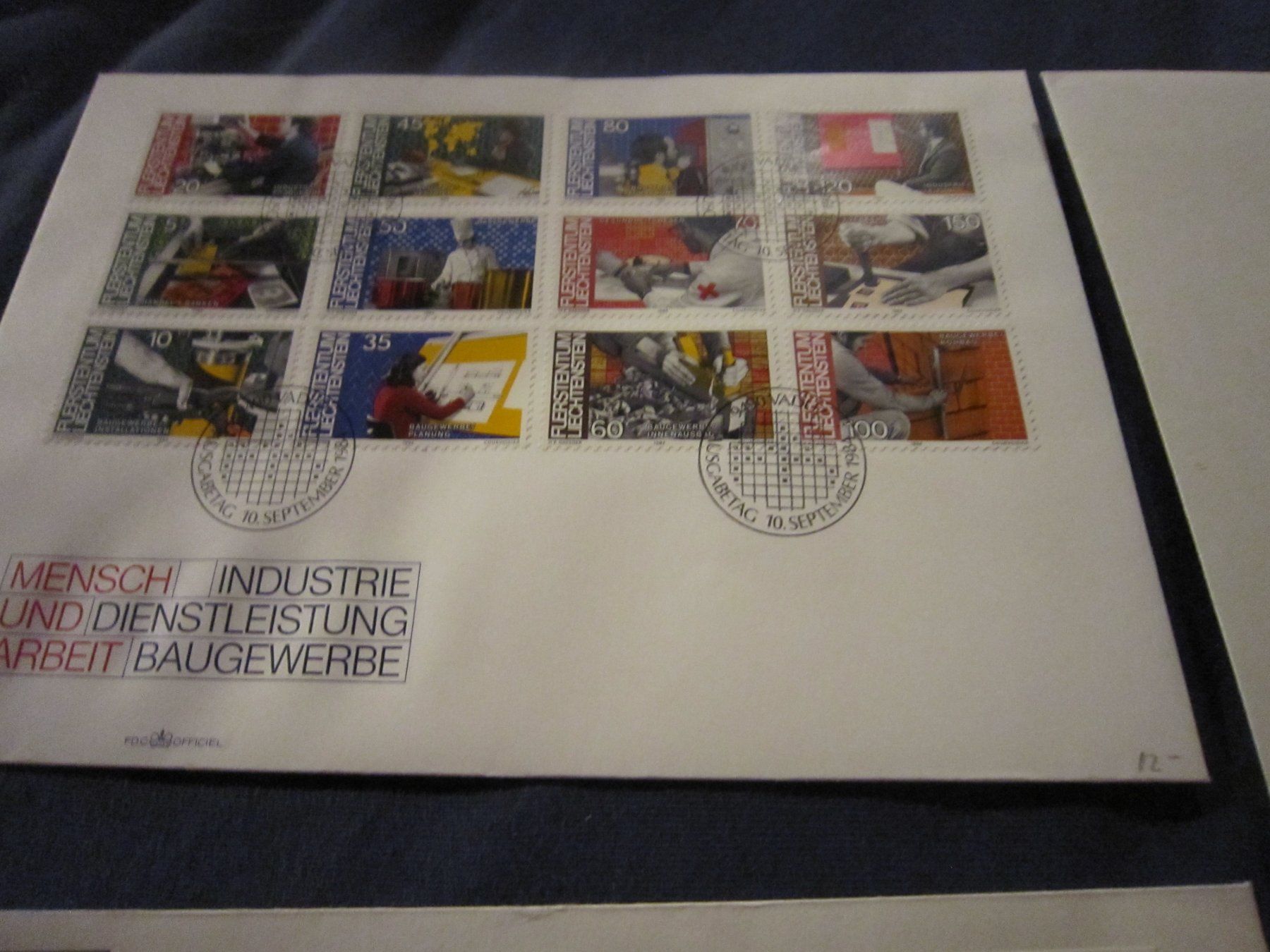 Alle Briefmarken: Lichtenstein schöne Grossbriefe – Gebraucht aus Giubiasco von sal_9j6w 1