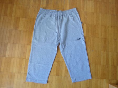 Damen Sommerhose  hell grau  3/4  Gr. Ca M