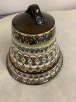Sehr grosse Keramikglocke handbemalt Glocke 🔔Ki8