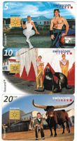 Taxcard S107-S109 Zirkus-Serie