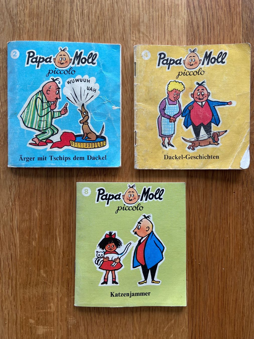 Libri: Papa Moll piccolo 2/4/8 – Usato da Oeschgen venduto da Gini2006