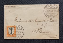 Schöner PJ Brief 1923 BERN Rances