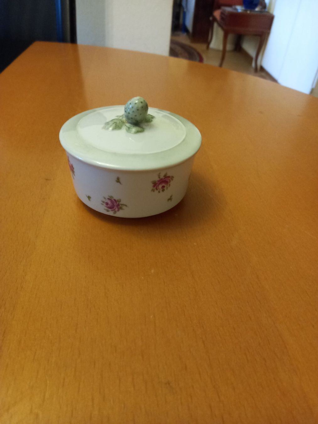 Zuccheriere: Antik Handgemalt Langenthal Dekel Dose – Usato da Bern venduto da Imamrashed