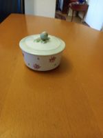Antik Handgemalt Langenthal Dekel Dose