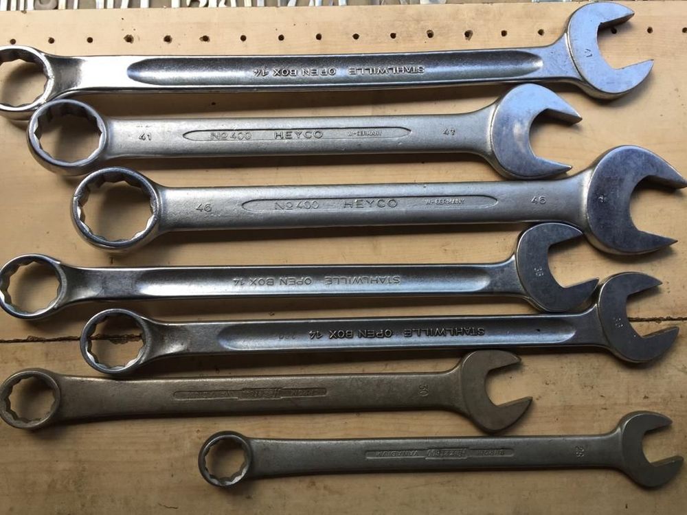 Gabel-Ring-Schlüssel-Set | Kaufen auf Ricardo