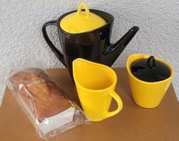 Top 60er Jahre Kaffeegeschirr Mid Century Keramik glasiert 