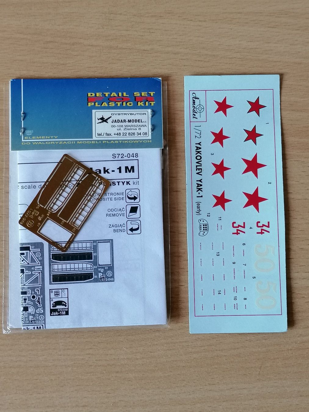 Modellbausätze & Standmodelle: 1/72 Yak-1 A Model 7255 – Neu und originalverpackt aus Sion von mika-0926 4