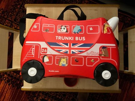 Trunki Bus Kinderkoffer / Rutschfahrzeug – London Bus