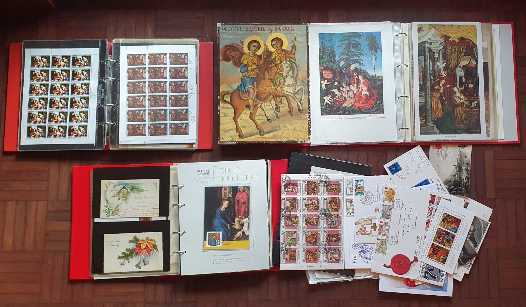 Tutti i francobolli: Motivsammlung Weihnachten, Ikone – Usato da Kreuzlingen venduto da Rschweiz1 2