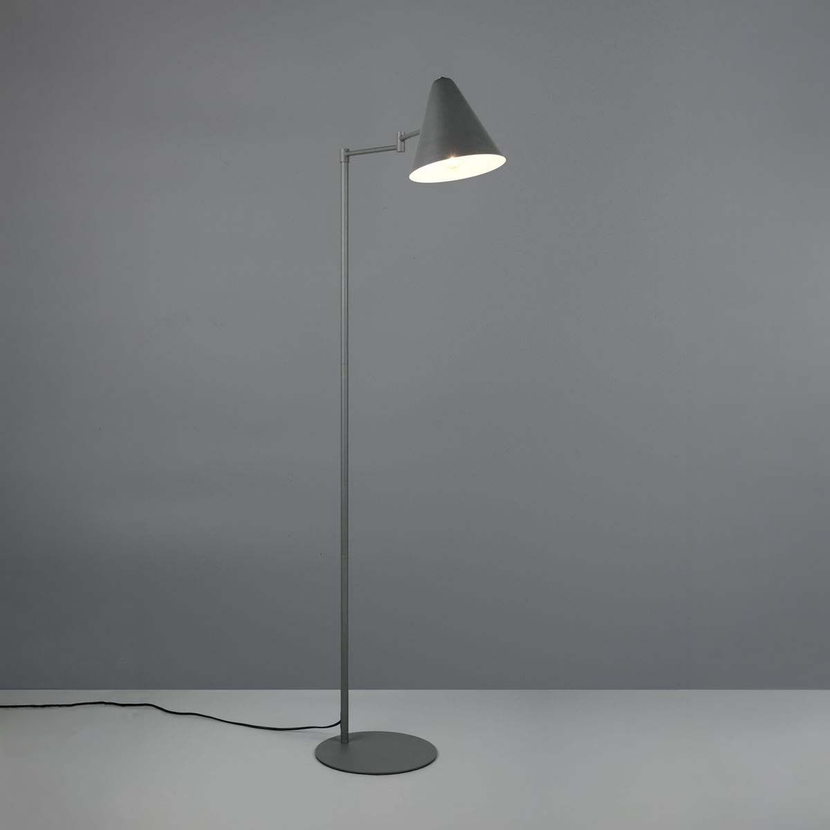 Lampade: Stehleuchte, Anthrazit, 127 cm Höhe – Nuovo (secondo la descrizione) da Kreuzlingen venduto da Smart-Light 4