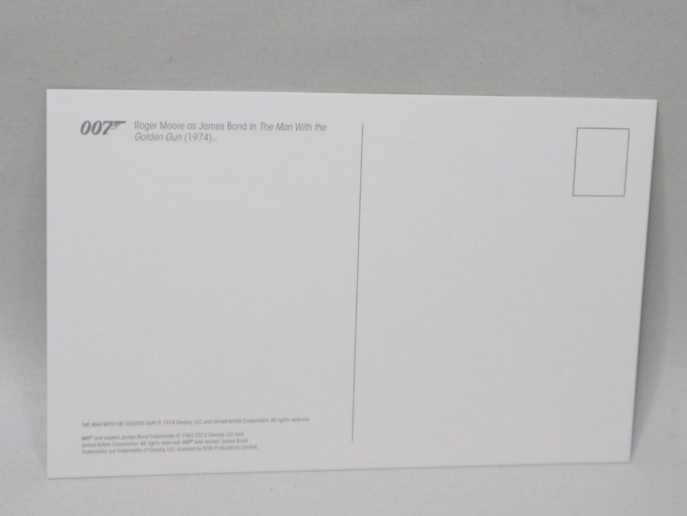 AK 007 James Bond The Man With The Golden Gun (Neu (gemäss Beschreibung ...