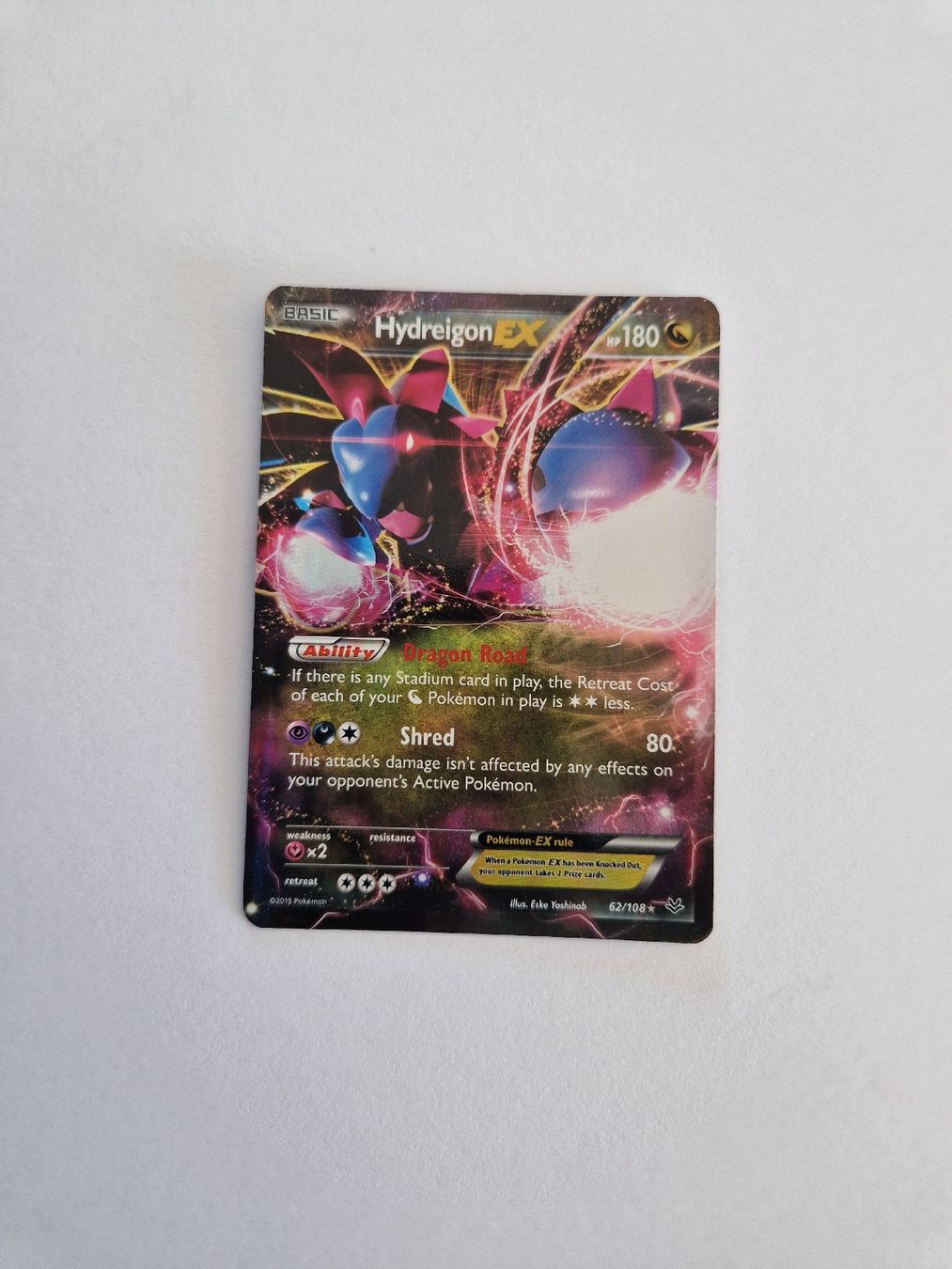 Pokémon Carte collezionabili: Hydreigon-EX - Roaring Skies - EN  – Usato da Romont FR venduto da raj_sjv9 2
