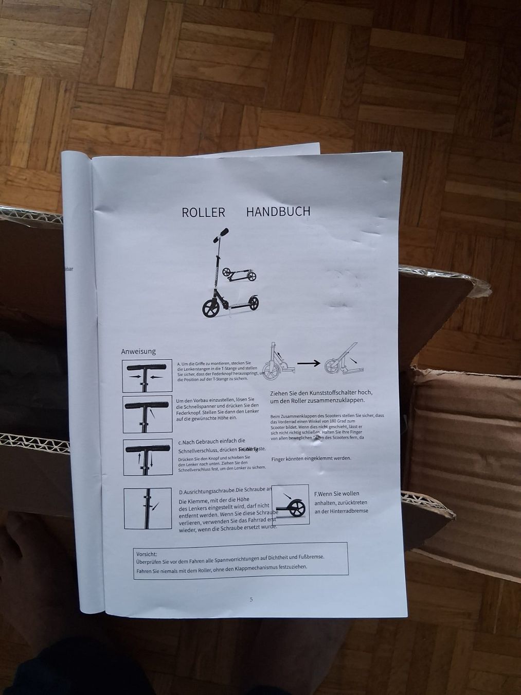 Scooter: Tretroller 🛴 – Nuovo e nell'imballaggio originale da St.Gallen venduto da Infinity74 3