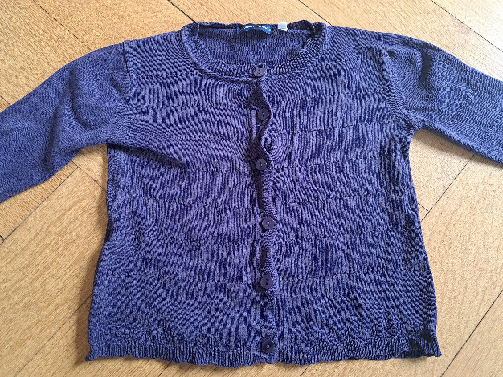 Giacche & Cappotti: Strickjacke Original Marines, Gr.80 – Usato da Büren an der Aare venduto da trecine