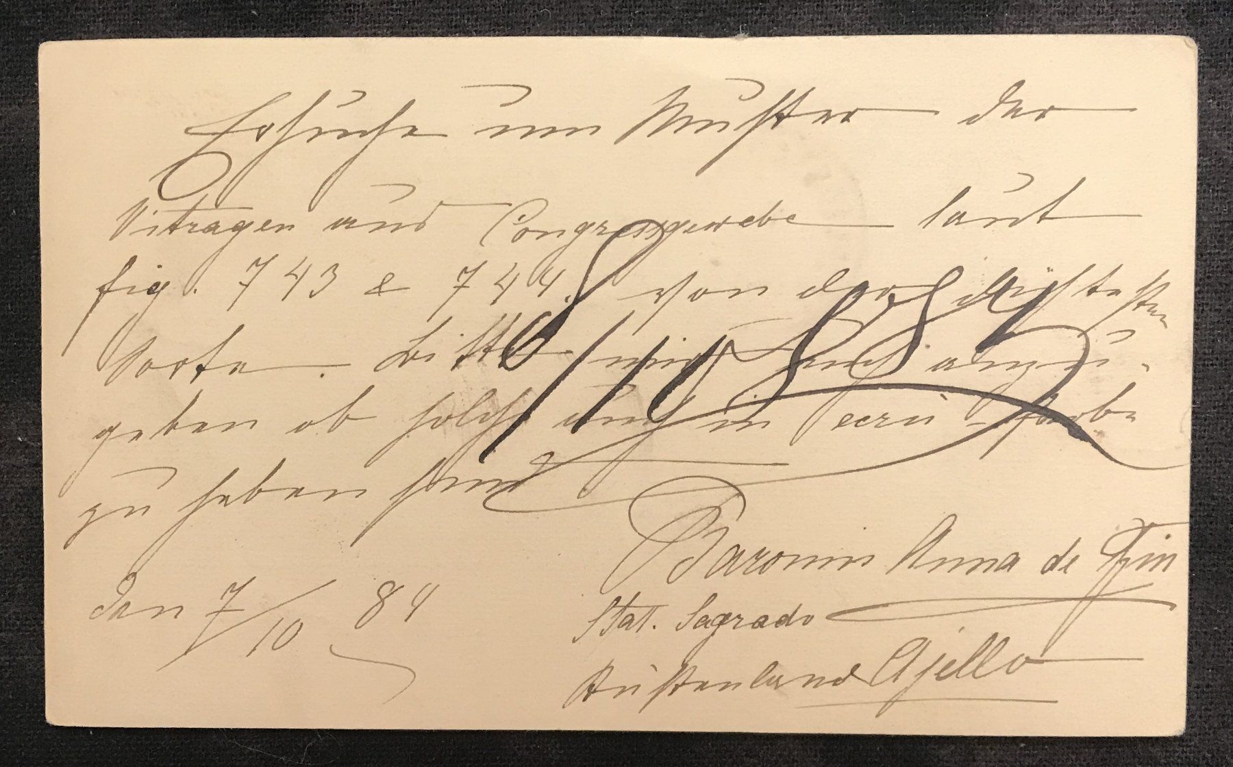 Tutti i francobolli: POSTKARTE ÖSTERREICH 1884 – Usato da Ostermundigen venduto da wini63 1