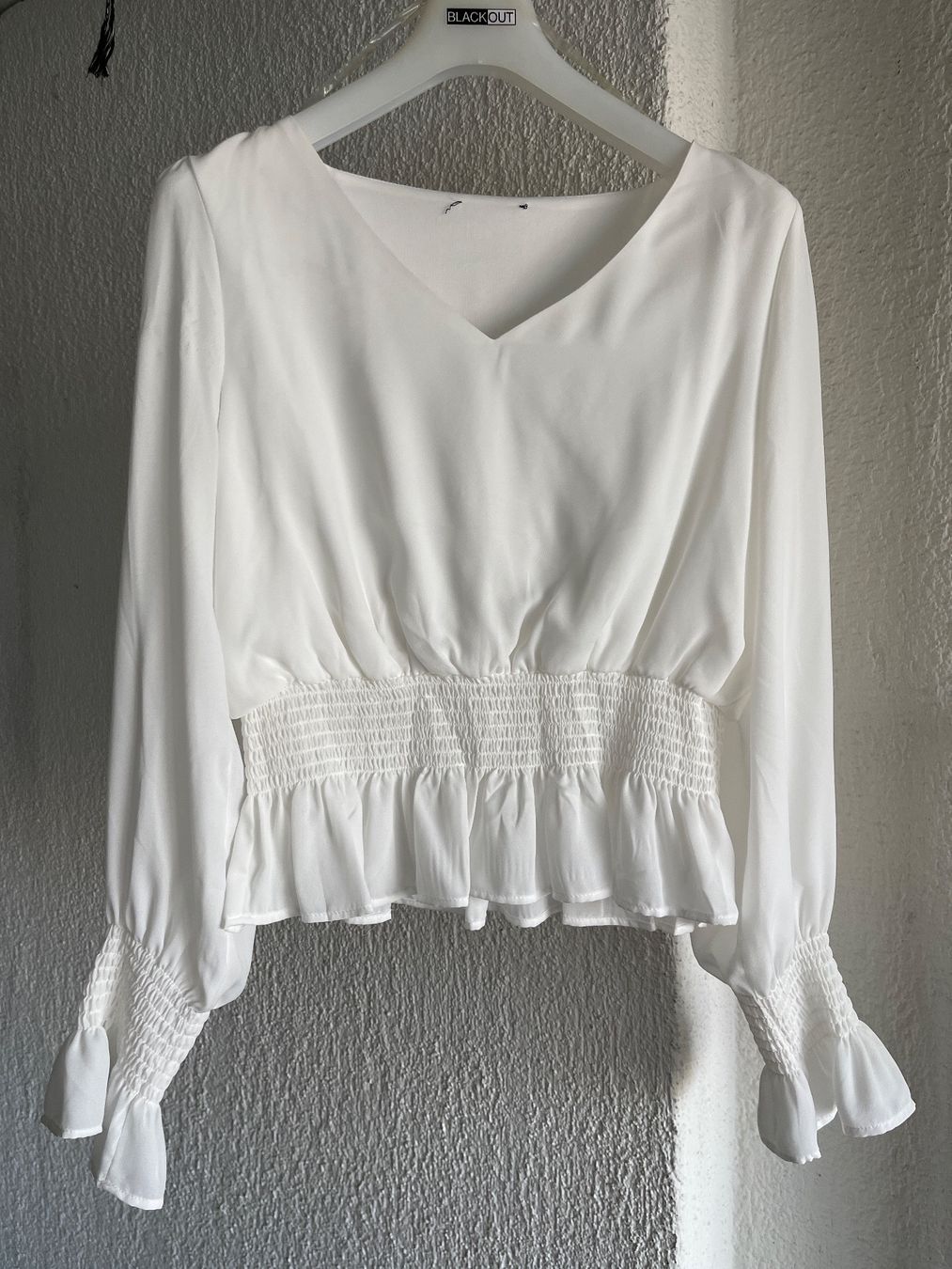 Camicette: Schöne elegante weisse Bluse – Nuovo (secondo la descrizione) da Rapperswil SG venduto da Letas_closet 2
