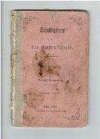 Schulbüchlein Chur 1862