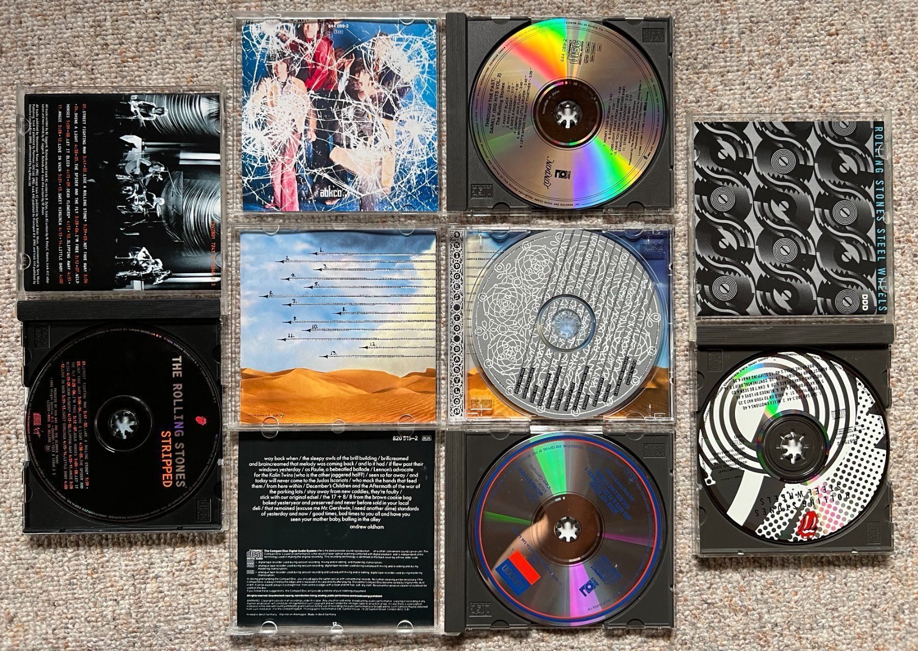 CD: ROLLING STONES SAMMLUNG .... + 1 x JAGGER 10 CDs TOP ZUSTAND – Usato da Unterseen venduto da bongmarley 3