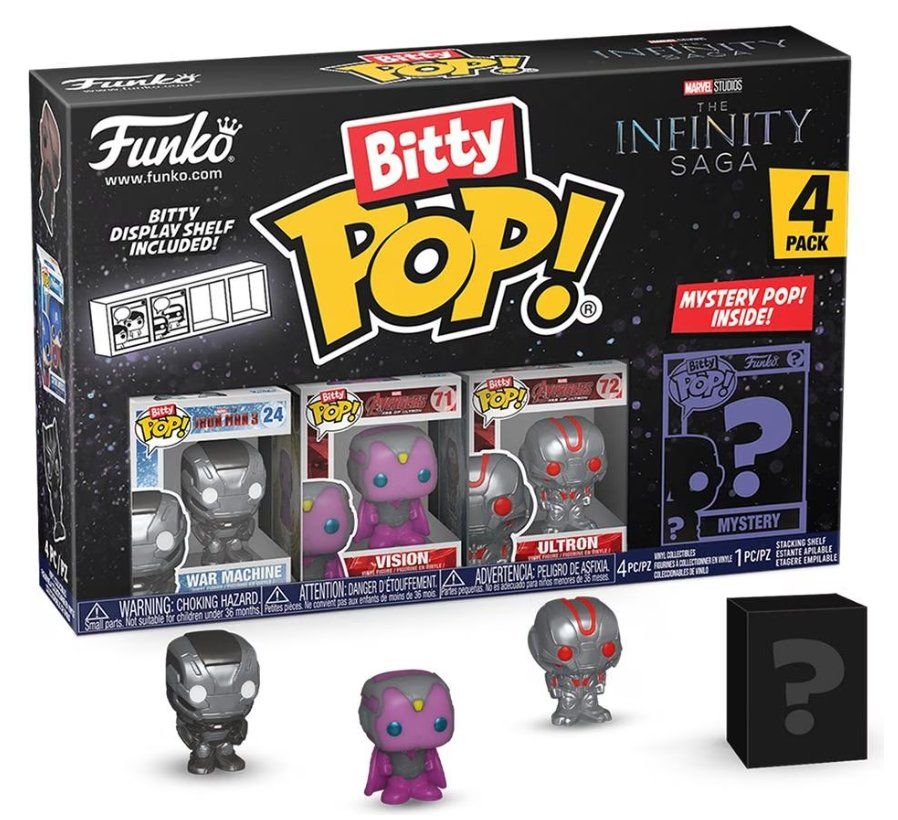 Funko Figuren: Funko Bitty Pop! Infinity Saga Mystery Box 4 Pack – Neu und originalverpackt aus Binningen von samorga21