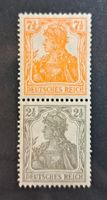 Deutsches Reich Mi 98 & 99 im senkrechten Paar postfrisch