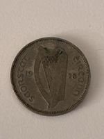 Nr. 32: 6 Pence, altes irisches Pfund, 1928