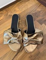 Rebecca Minkoff Sandalen, goldfarben, Gr. 39