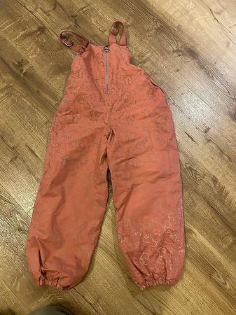 Gefütterte, reflektierende Regen/Matschhose 122/128