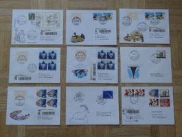 Timbres   Lot  (A)  9x   1999