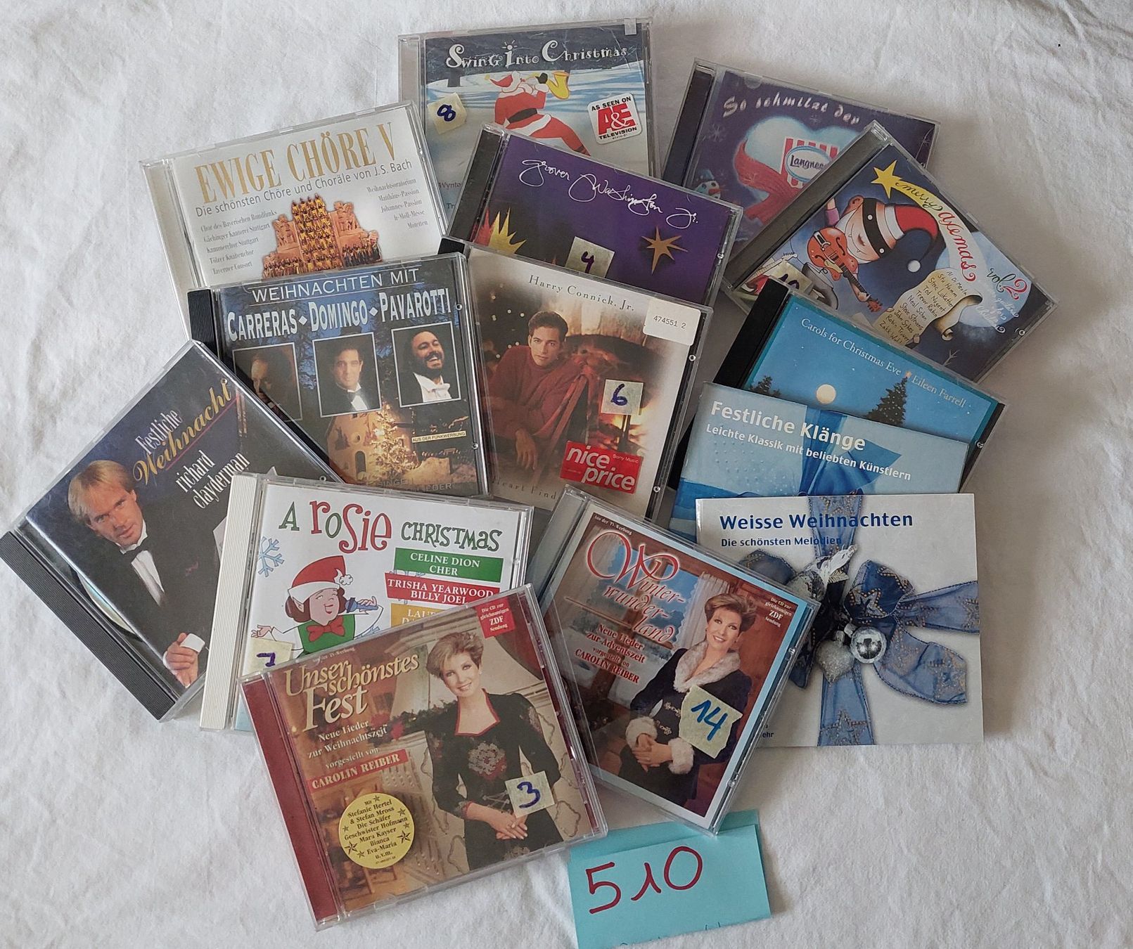 CD: 14 Weihnachts CDs, auch einzeln möglich – Usato da Uitikon Waldegg venduto da Smeragol