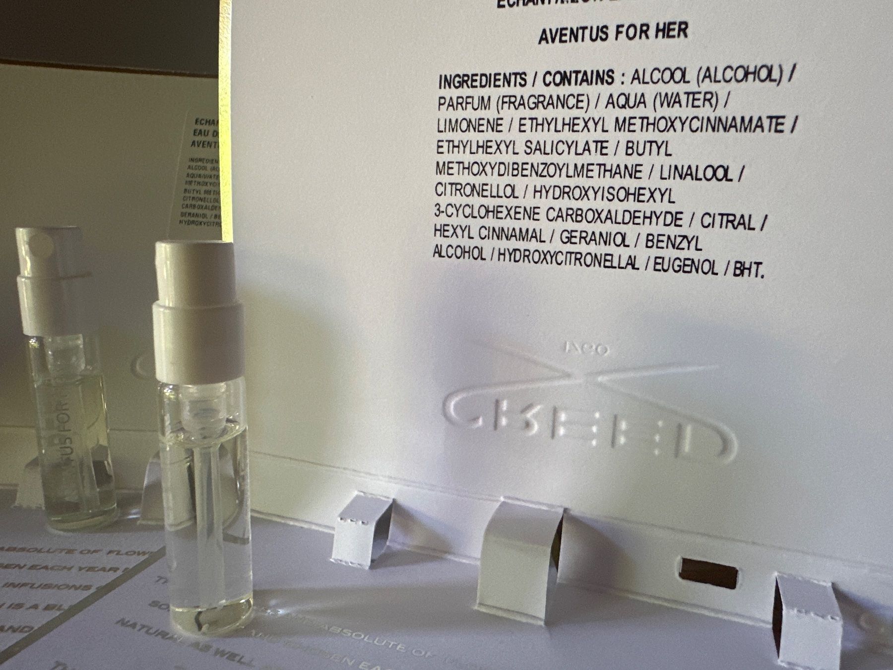 Creed Flaconi: Parfumminiaturenset Creed, 8x 2,5ml, neu – Nuovo e nell'imballaggio originale da Aarburg venduto da flacon05 1