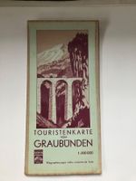 Touristenkarte von Graubünden  1 : 300 000