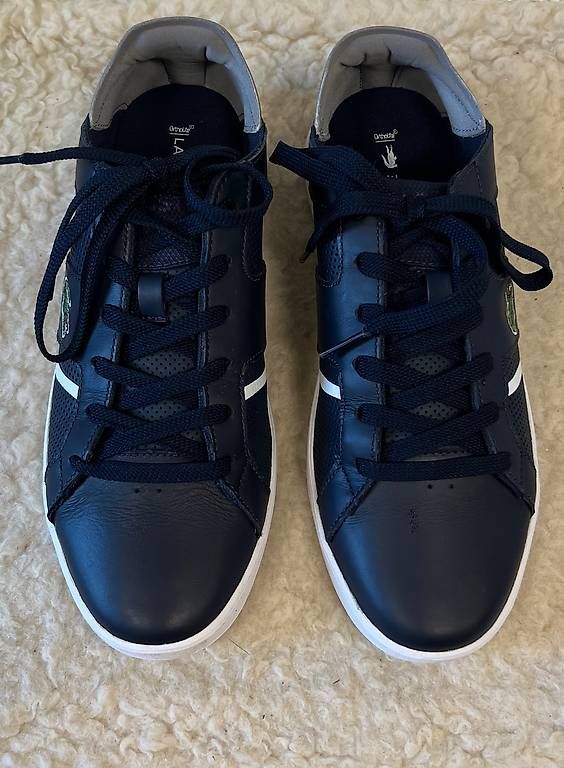 Scarpe da uomo: LACOSTE Sneakers dunkelblau Gr. 6.5/40 – Usato da Basel venduto da Findus78