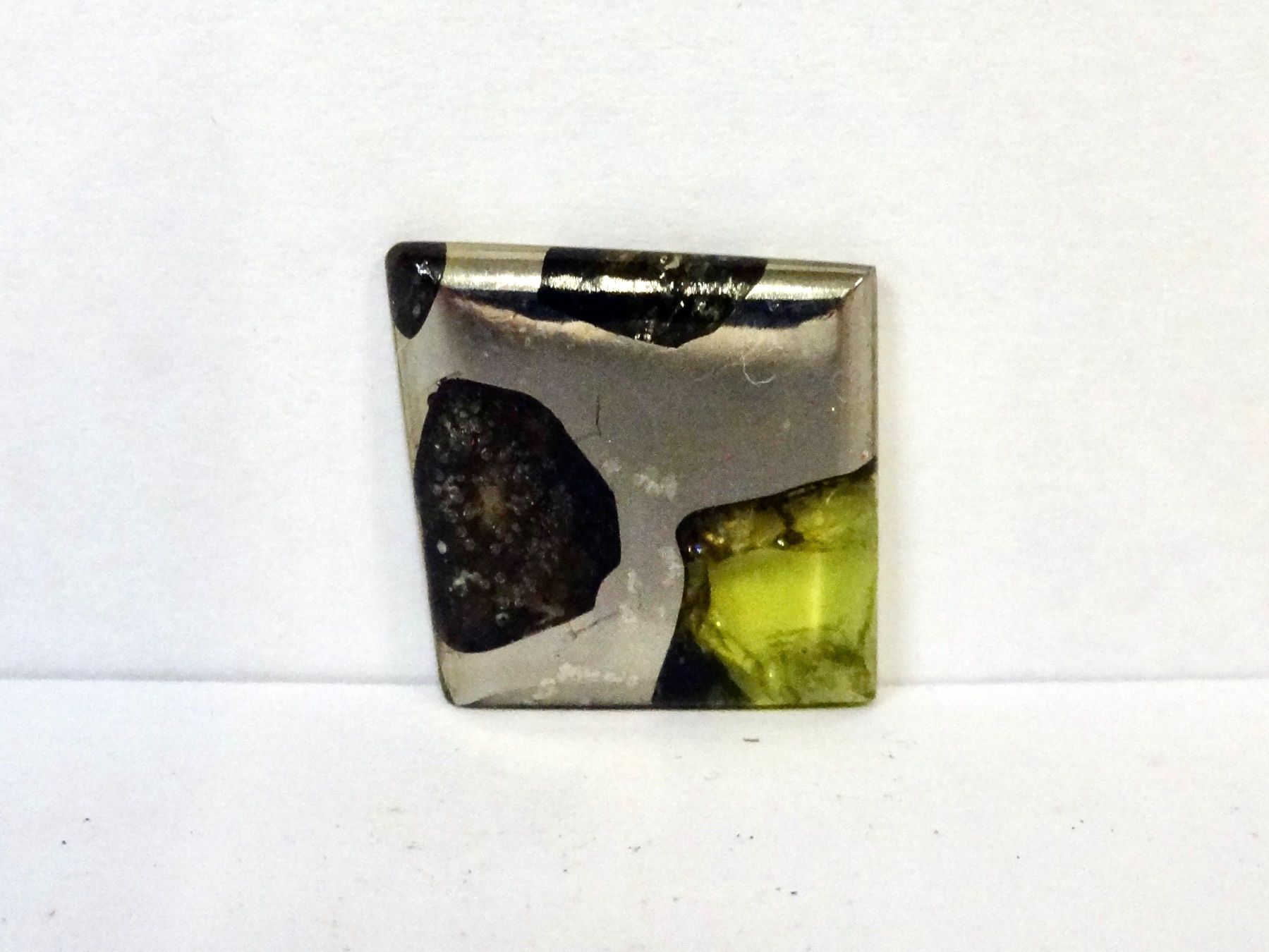 Minerali & Pietre curative: Meteorit PALLASIT Eisen-Stein-Meteorit ESQUEL ARGENTINIEN – Nuovo (secondo la descrizione) da Kerzers venduto da djstarsky73 3