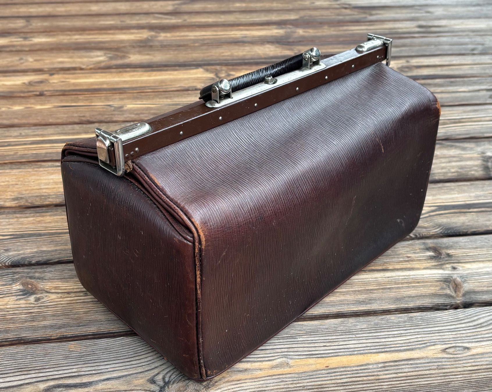 Sacs: antike Arzttasche, Leather Gladstone Bag – D'occasion à Lüchingen par Eeizo