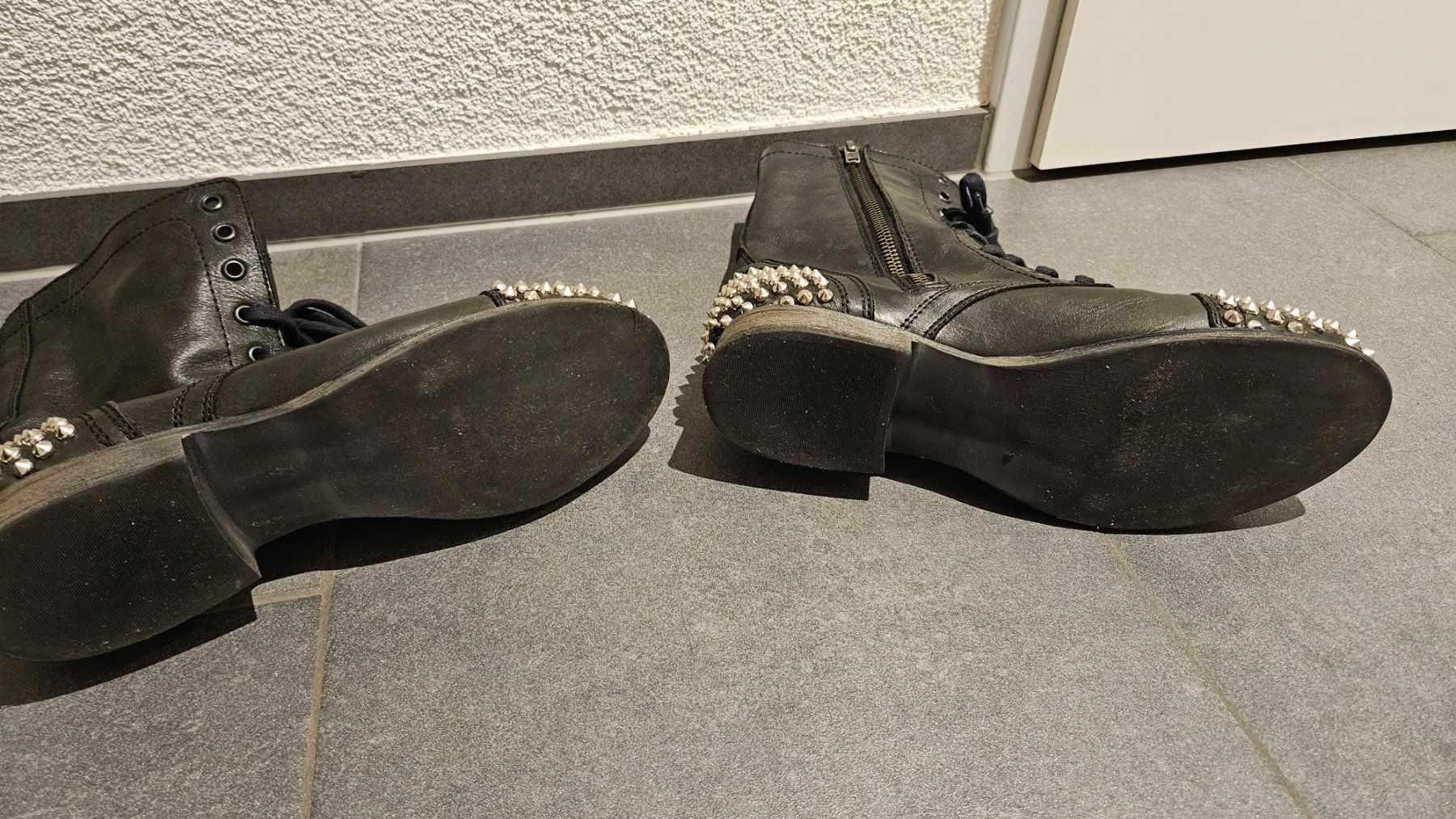 Steve Madden Scarpe da donna: Steve Madden Leder Boots – Usato da Sirnach venduto da MargrithM 2