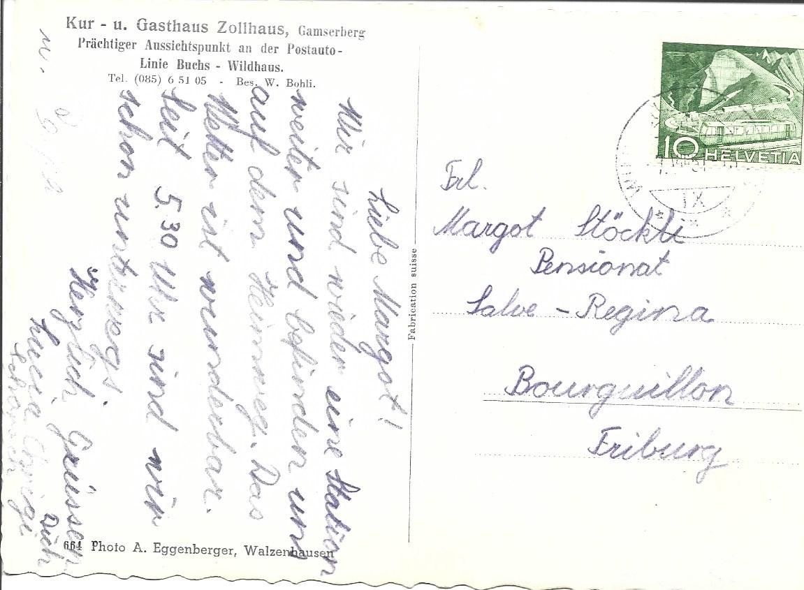 Ansichtskarten: AK  Grabserberg  Restaurant – Gebraucht aus Appenzell von mai25 1