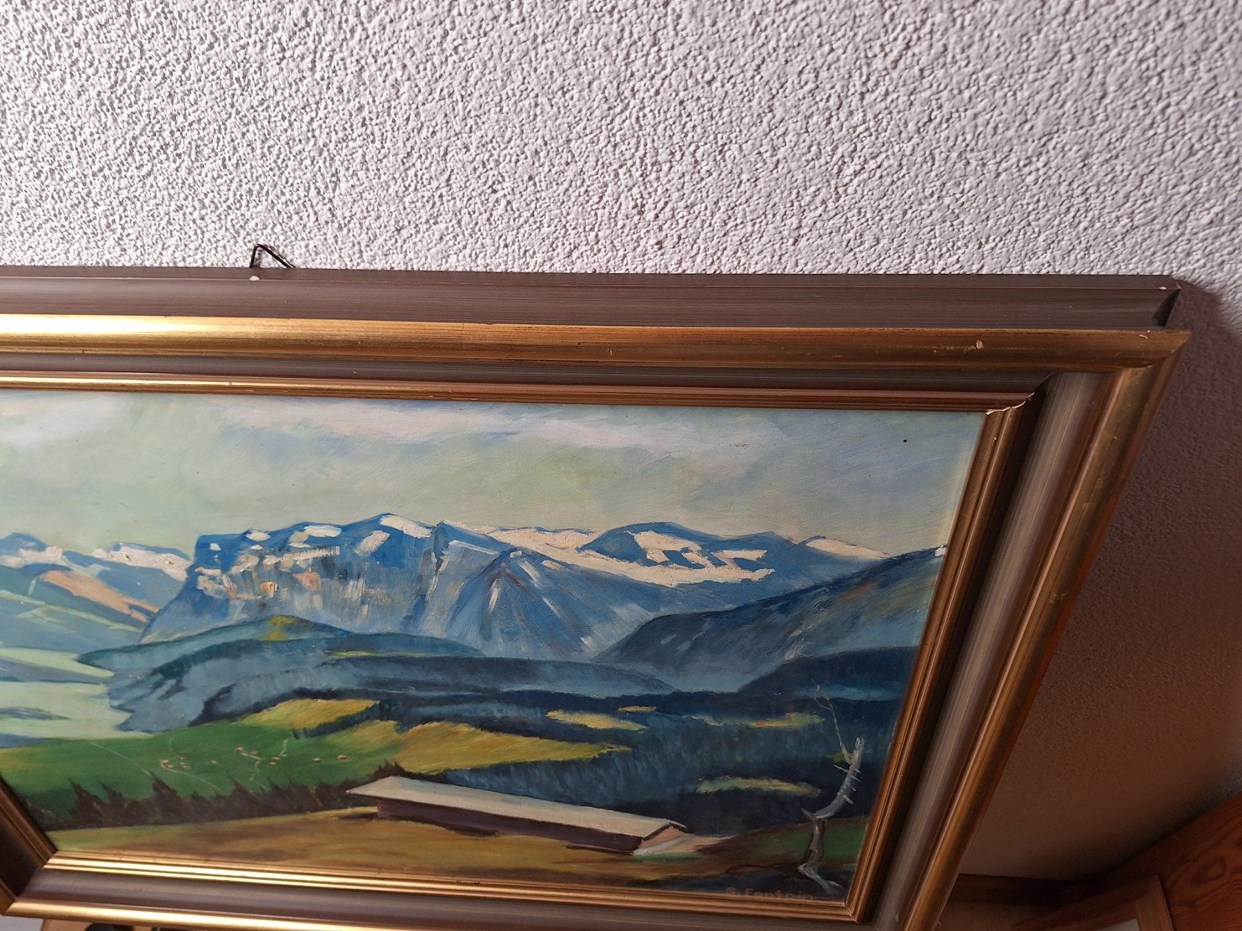 Gemälde: Gemälde S. Fontain – Gebraucht aus Appenzell von Mar_ijan 2