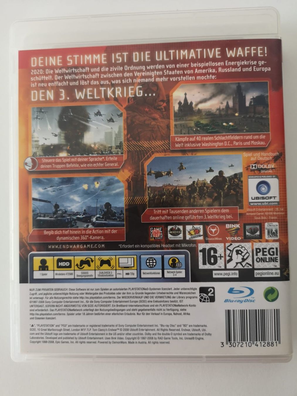 Sony Giochi: Tom Clancy's Endwar (PS3) – Usato da Herisau venduto da Seyashop1 2