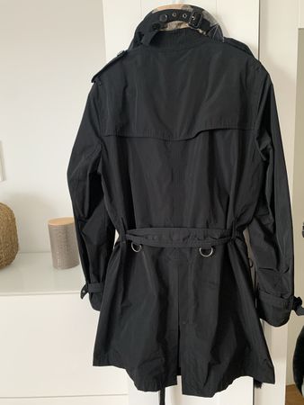 Burberry herren mantel schwarz