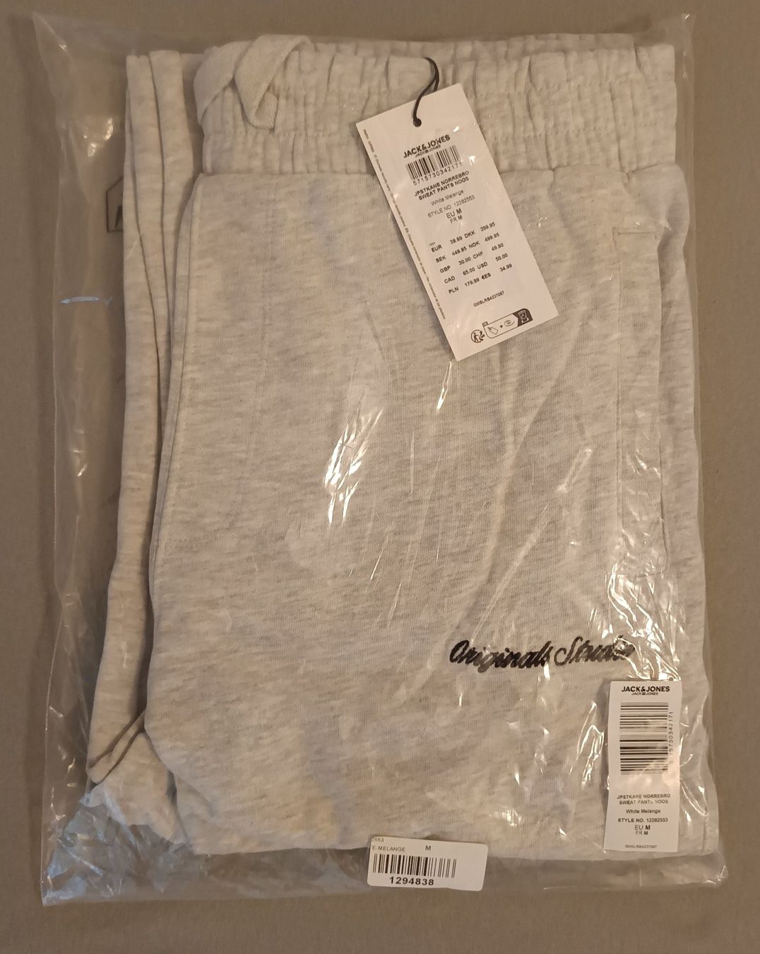 Jack & Jones Pantalons: NEU: Herren Trainer Hose, Jack&Jones, Grösse M – Neuf avec emballage d'origine à St. Gallen par Restpostenverkauf 3