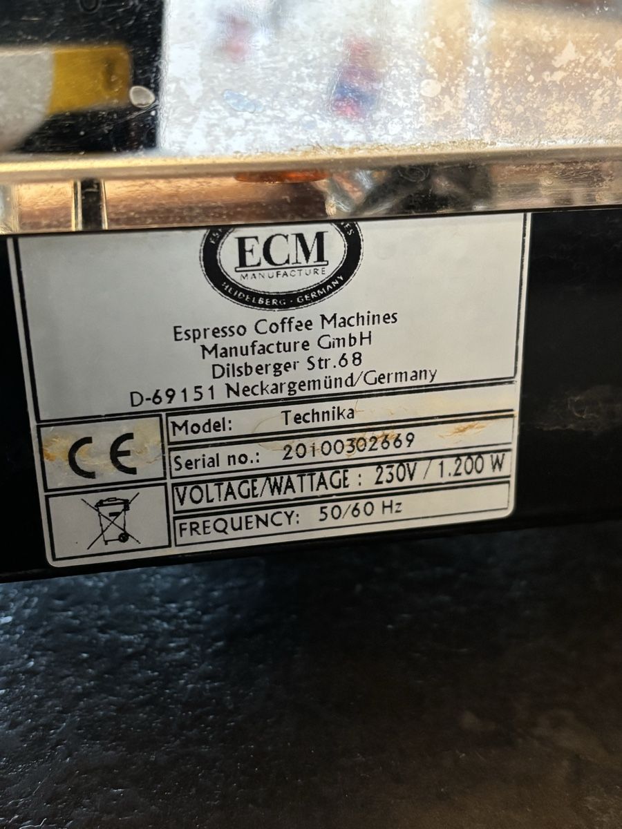 ECM Manufacture Macchine per caffè & Macchine per espresso: Kaffeemaschine ECM Technika IV gebraucht – Usato da Utzigen venduto da one80dart 3